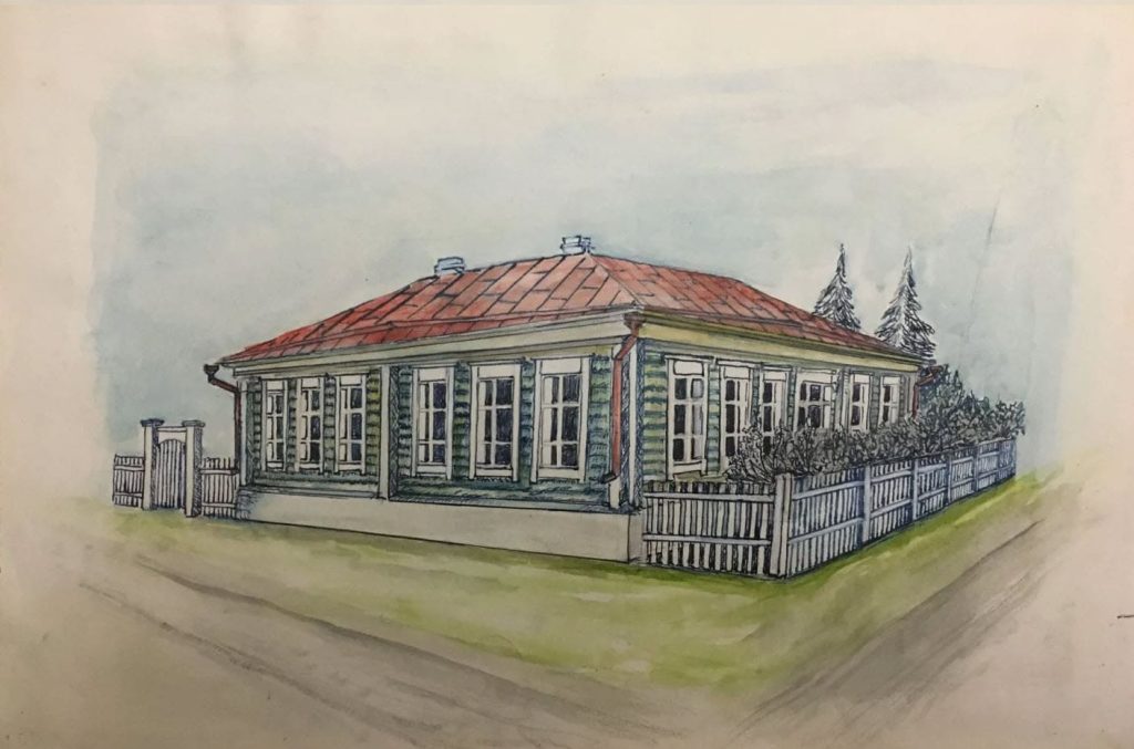 Соболековская земская школа построенная в 1898 году.